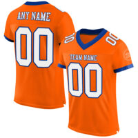 Custom Soccer Jersey – Orange & Green