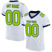 Custom Soccer Jerseys – Neon White & Green