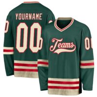 Custom Hockey Jersey – Green